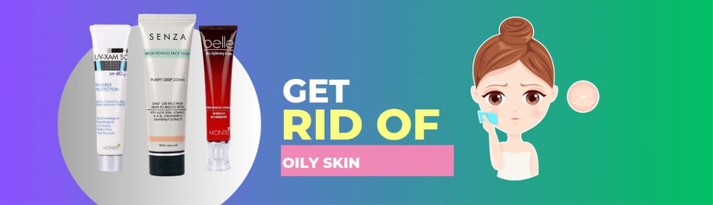 Get rid of oily skin by purchasing product bundles