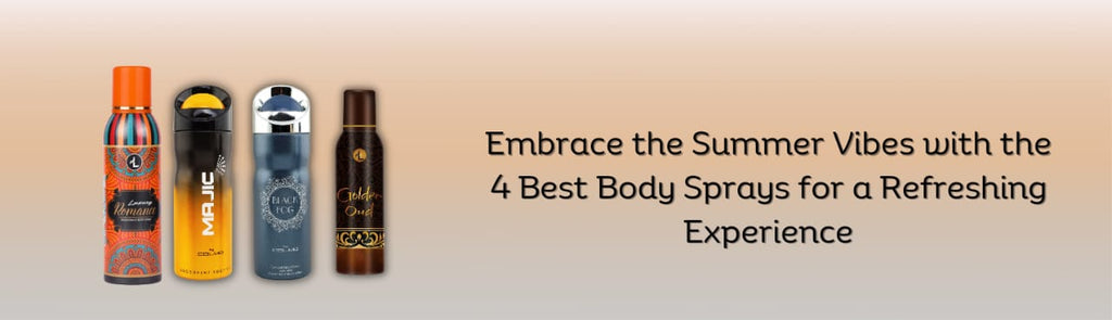 Embrace the Summer Vibes with the 4 Best Body Sprays for a Refreshing Experience