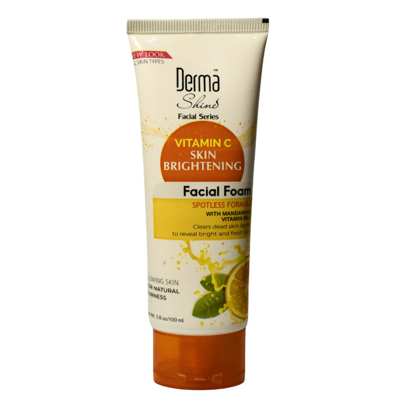 Derma Shine vitamin C Skin Brightening Facial Foam-Best Cleanser in Pakistan-CMS BeautyMart