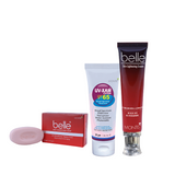 Own Your Glow Kit- Belle Skin Lightening Cream , Belle Soap & UV XAM 65 Sunscreen