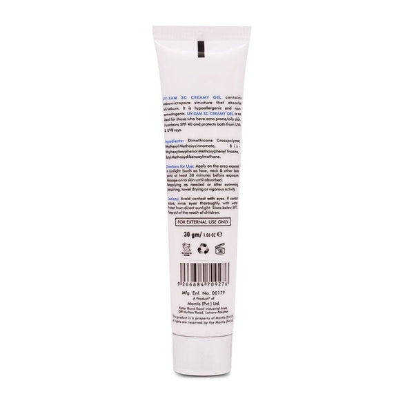 UV XAM SC SPF 40 Sun Block