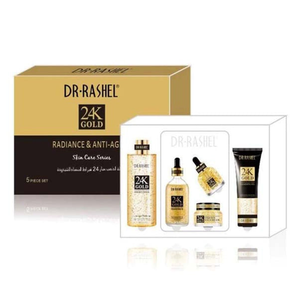 Dr. Rashel 24K Gold Radiance & Anti-Aging Series - Pack of 5