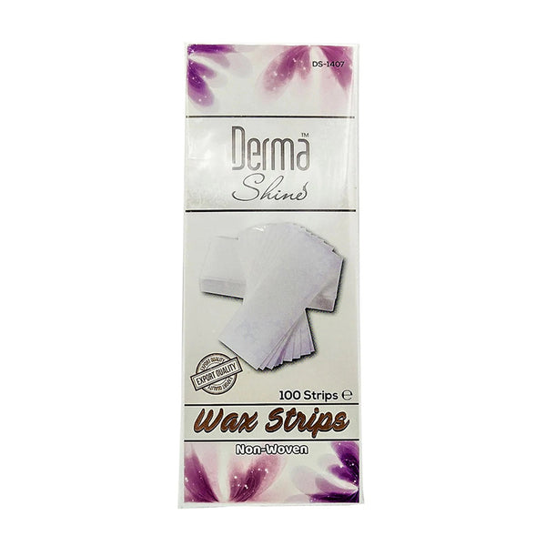 Derma Shine Wax Strips - Non-Woven - 100 Strips Pack-Hair Removal Wax-CMS BeautyMart