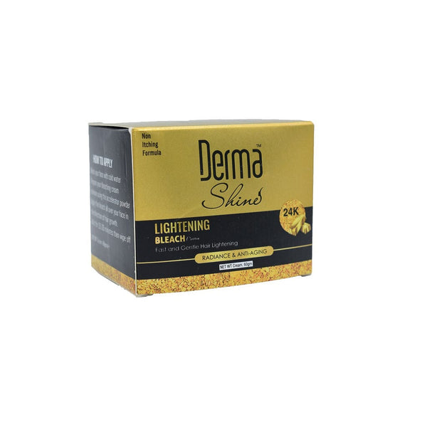 Derma Shine 24K Gold Anti Aging Lightening Bleach Cream 60gm