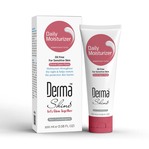 DERMA SHINE DAILY MOISTURIZER OIL FREE FOR SENSITIVE SKIN-Best Moisturizer in Pakistan-CMS BeautyMart