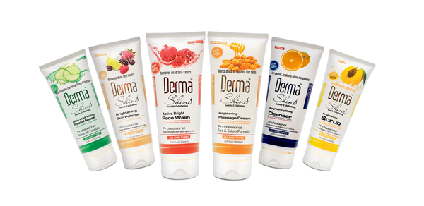 Derma Shine Fruit Facial Kit-6 Tubes * 70gm