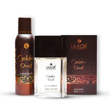 Perfume & Body Spray Set-Golden Oud Gift Set