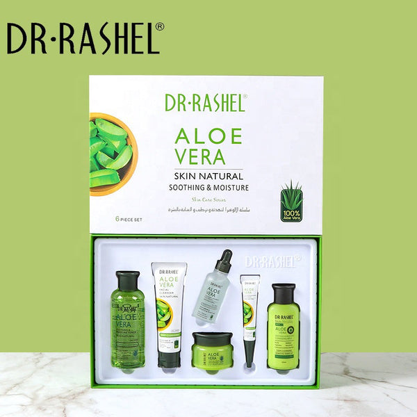 Dr. Rashel Aloe Vera Skin Natural Soothing & Moisture Skin Care Series - Pack of 6