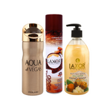 Daily Freshness Bundle- Laxor Air fresheners, Body Spray and Hand Wash