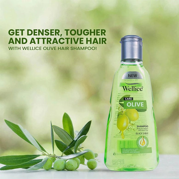 Wellice Olive Shampoo Original-Wellice Shampoo-CMS BeautyMart